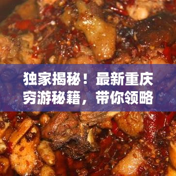 独家揭秘！最新重庆穷游秘籍，带你领略山城独特魅力视频攻略