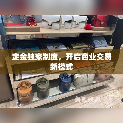 定金独家制度，开启商业交易新模式
