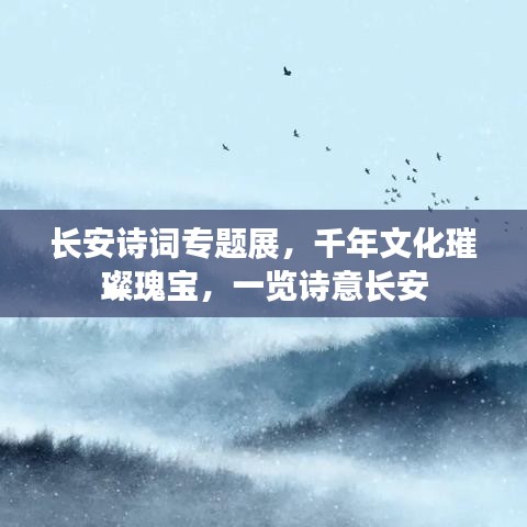 长安诗词专题展，千年文化璀璨瑰宝，一览诗意长安