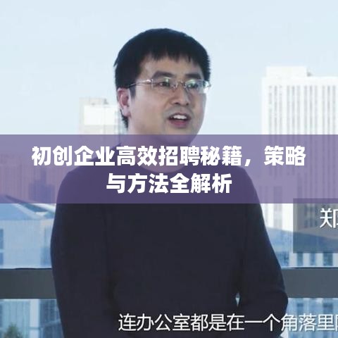 初创企业高效招聘秘籍，策略与方法全解析