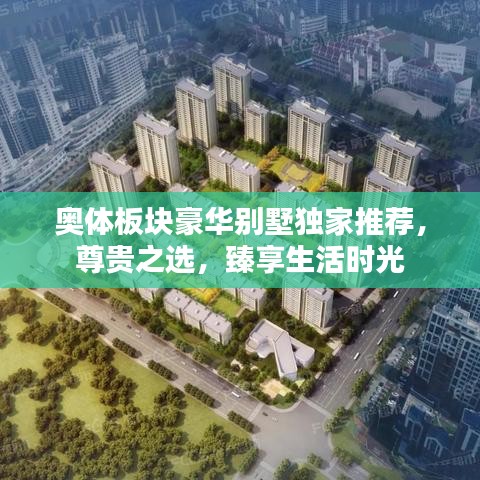 奥体板块豪华别墅独家推荐，尊贵之选，臻享生活时光