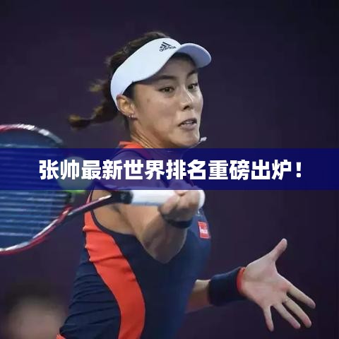 张帅最新世界排名重磅出炉！