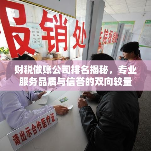财税做账公司排名揭秘，专业服务品质与信誉的双向较量