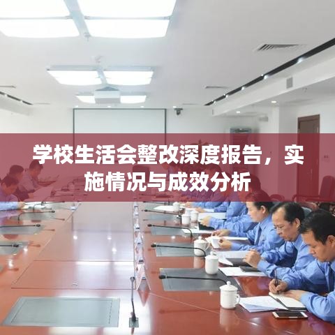 学校生活会整改深度报告，实施情况与成效分析